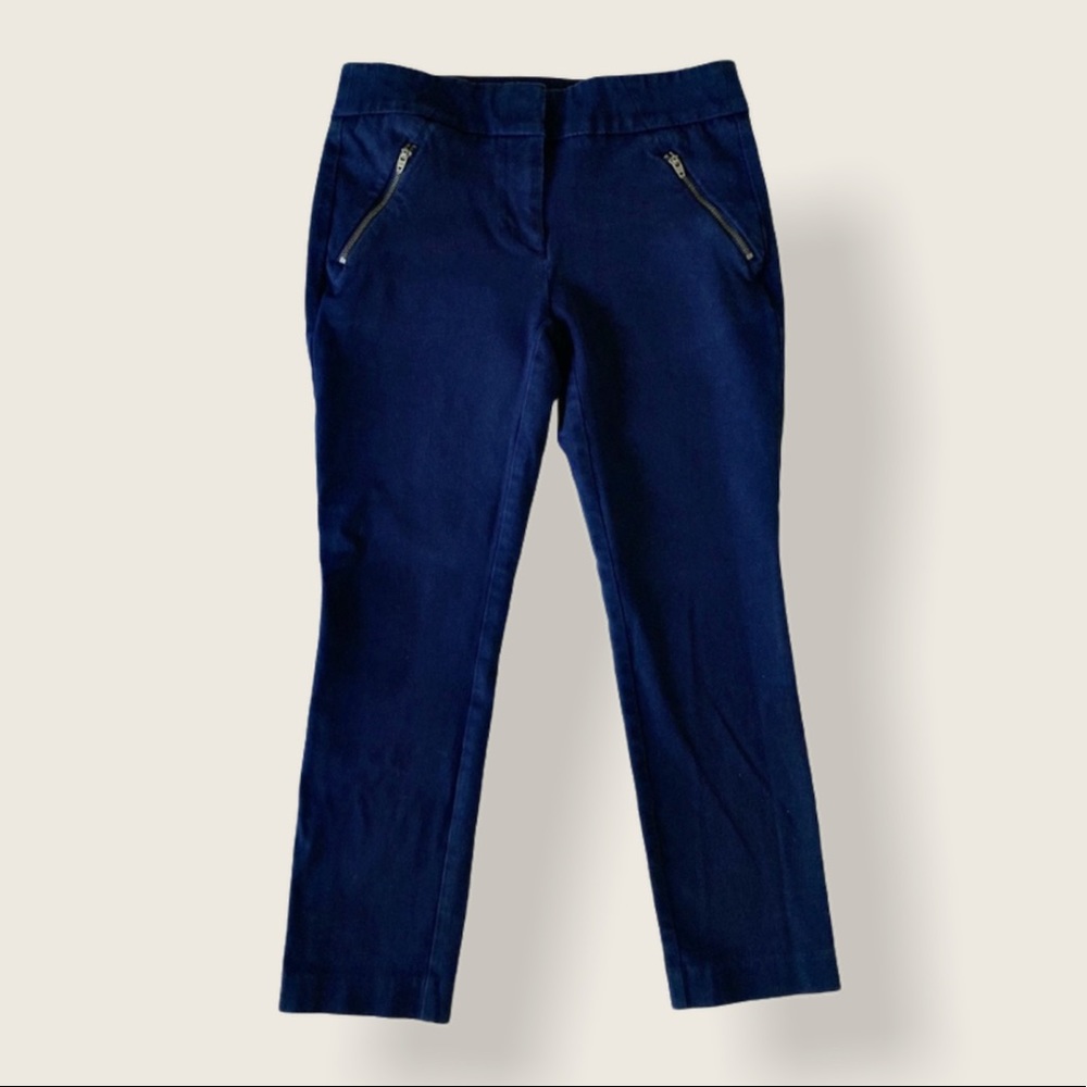 LOFT Modern Skinny Ankle Legging Pants - Dark Navy